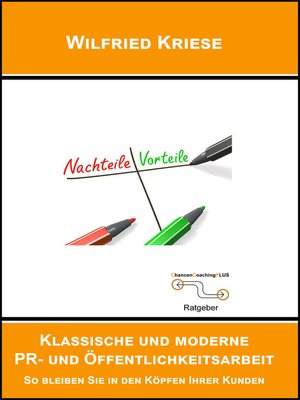 cover image of Klassische und moderne PR- und Öffentlichkeitsarbeit